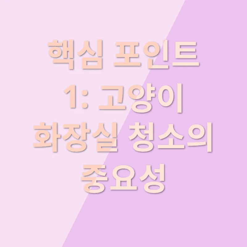 고양이 화장실 관리_1