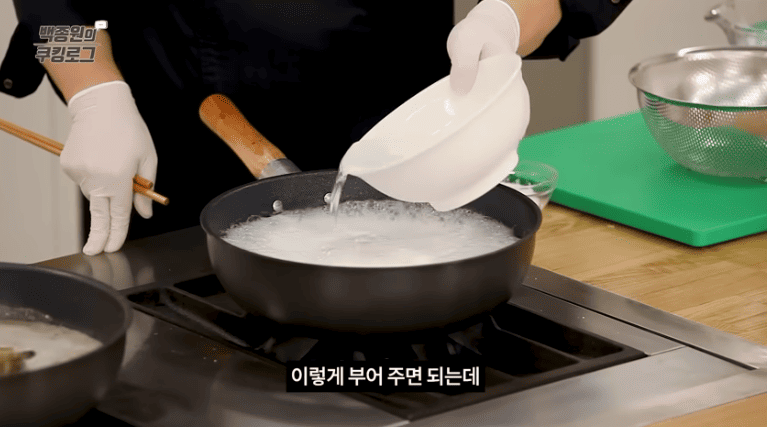 간단한 국수 요리 백종원 국수 레시피