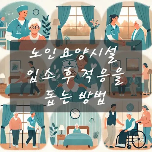 요양시설적응