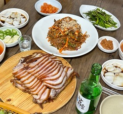 족발-막국수