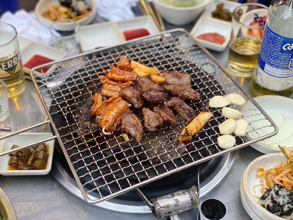 숯불꼼장어 이미지