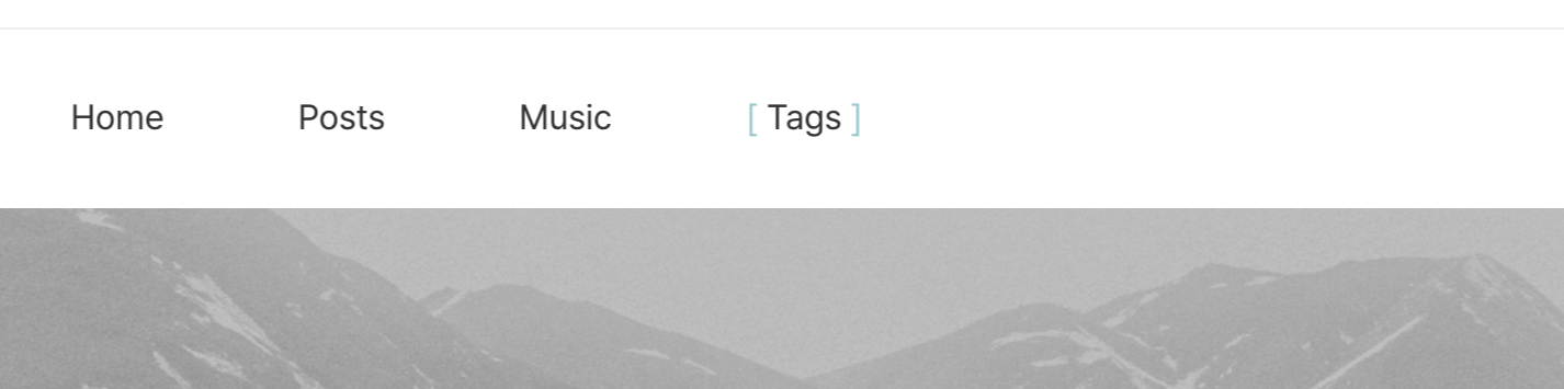 상단 메뉴 호버 이펙트 수정완료된 모습