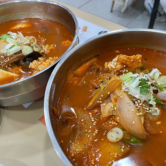생활의발견 기다려야제맛 짬뽕순두부 칼국수 강릉초당