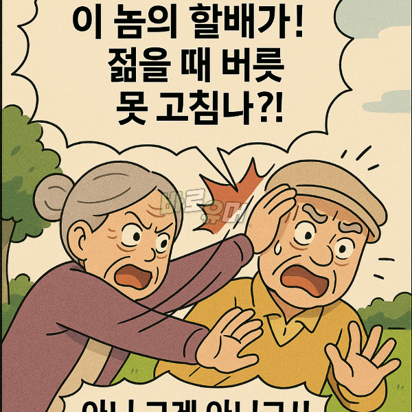 젊은 아가씨가 저희 영감이랑 빤쓰바람으로 보는 사이라네요;; 5