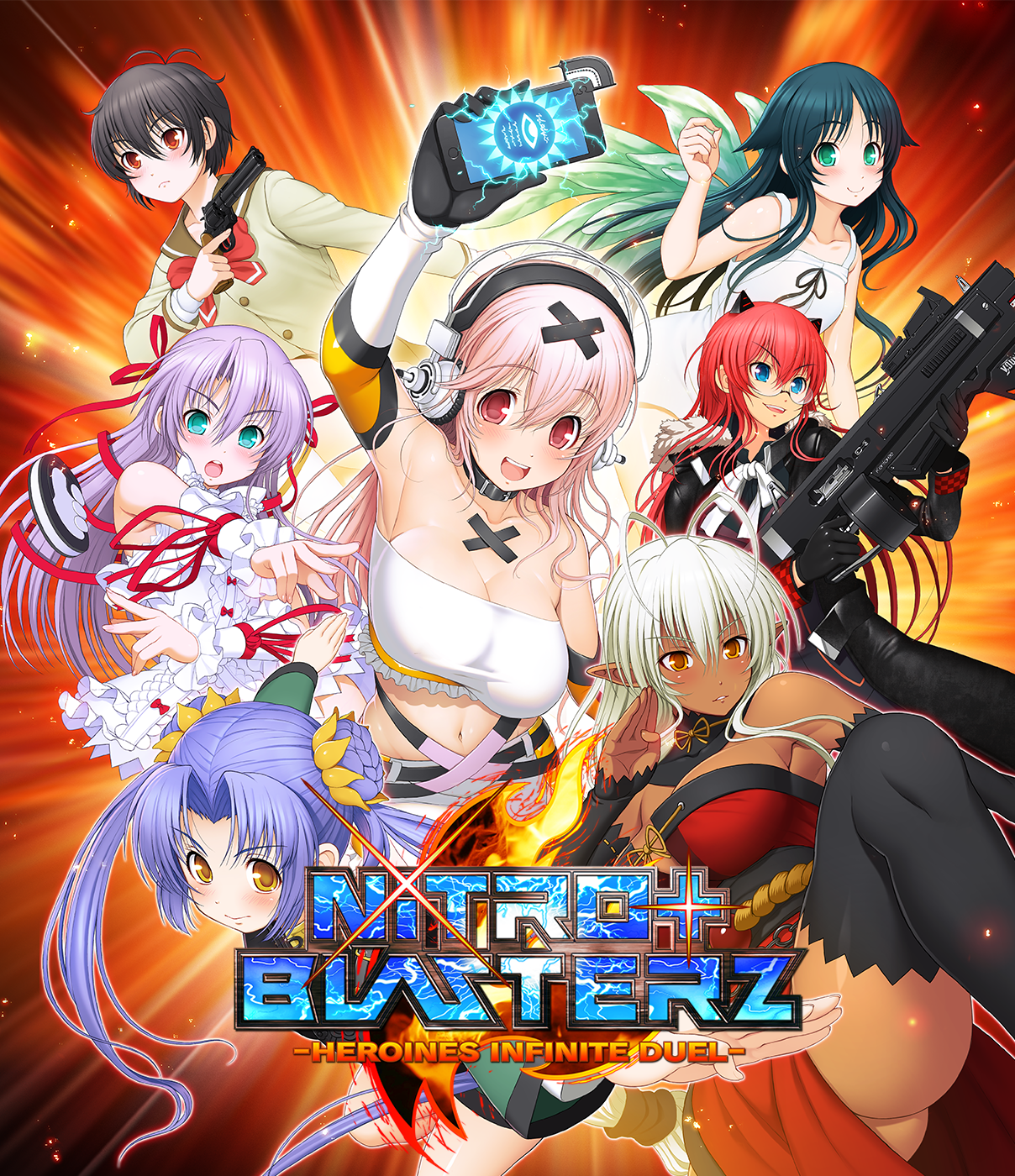  플스3 / PS3 - 니트로플러스 블래스터즈 히로인즈 인피니트 듀얼 (Nitroplus Blasterz Heroines Infinite Duel - ニトロプラス ブラスターズ ヒロインズ インフィニット デュエル) iso 다운로드