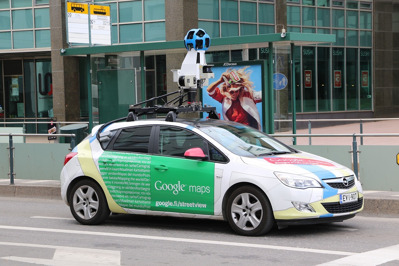 구글맵스 데이터 촬영 차량