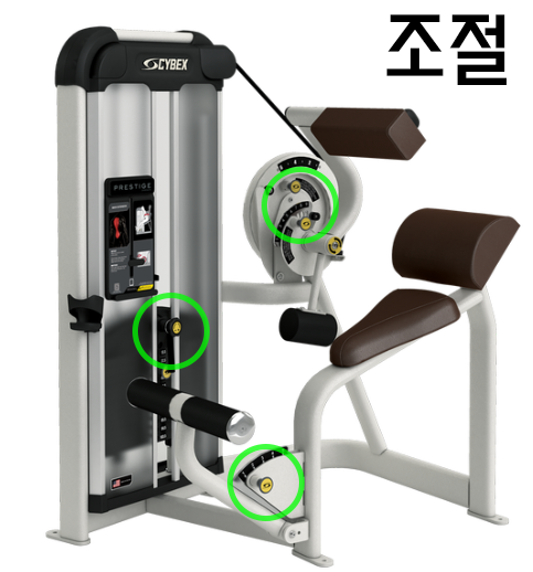 운동기구 조절