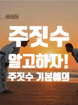  주짓수 알고하자!(2)-주짓수의 기본 예의