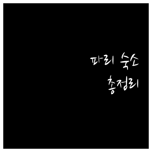 파리 여행 가성비 숙소 완벽 분석 위