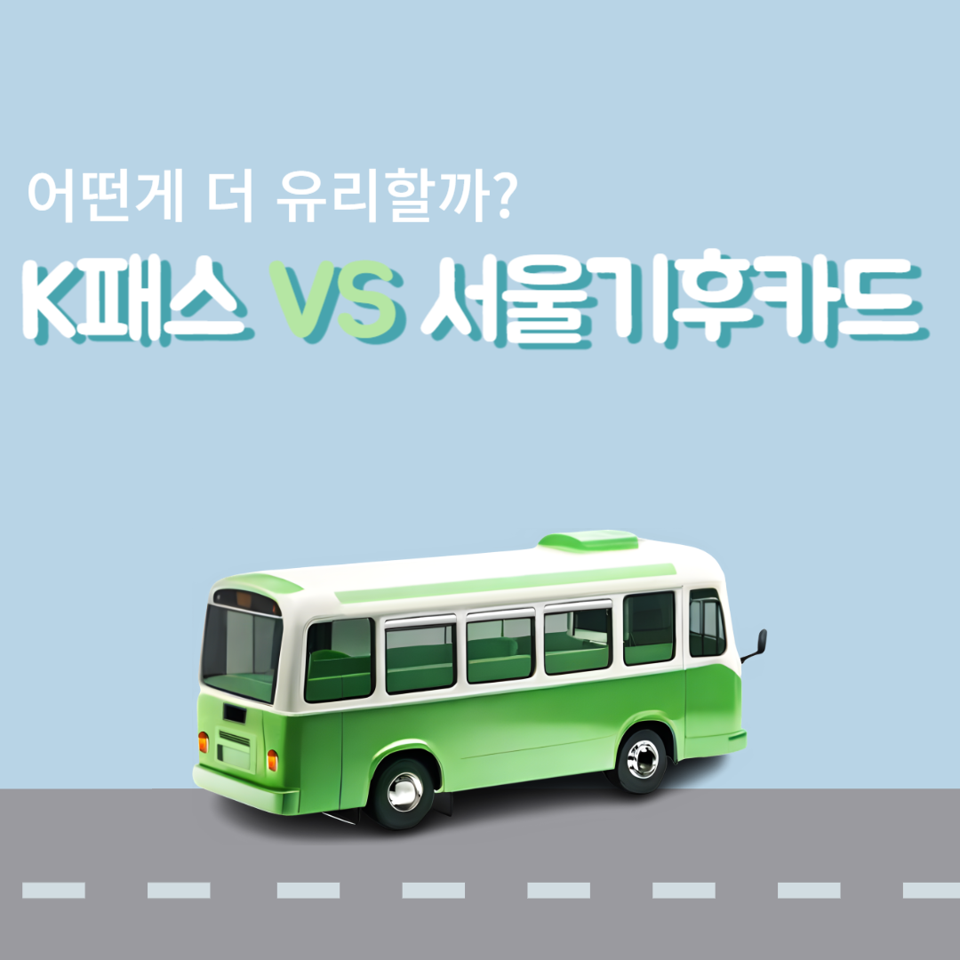 서울기후카드 k패스 비교