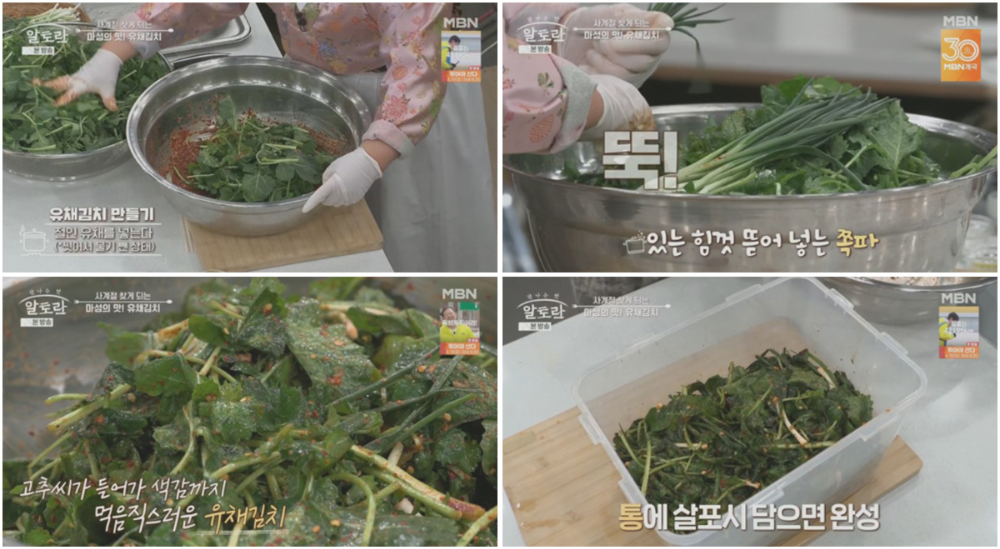 유채김치 레시피 이미지 5