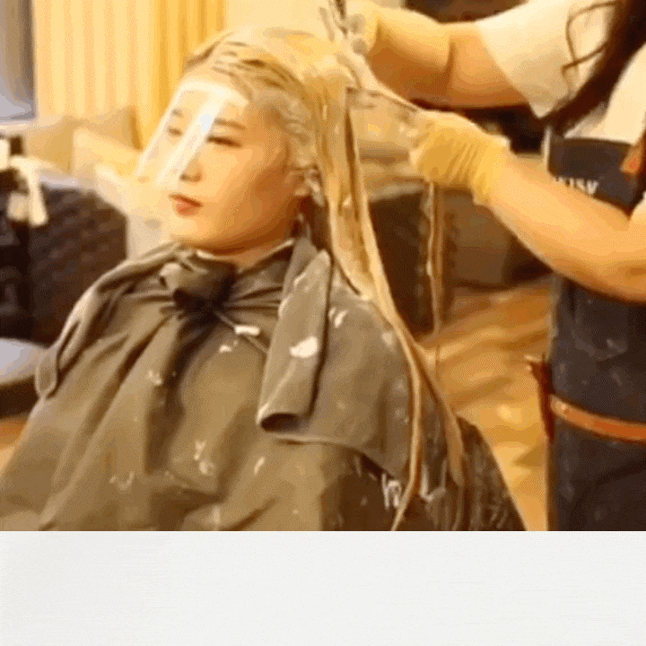 안 하는 헤어 트리트먼트를 관리하세요여성 헤어스타일 애쉬 베이지 컬러 헹굼 19