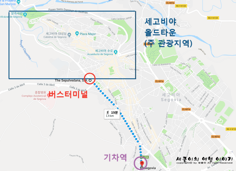 법정리(avanza 버스요금&시각표) 스페인 여행: 마드리드에서 세고비아로 가기 9