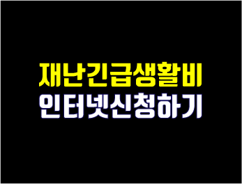  코로나19피해, 서울시 재난 긴급생활비 지원 인터넷 신청 방법 간단하게 정리!