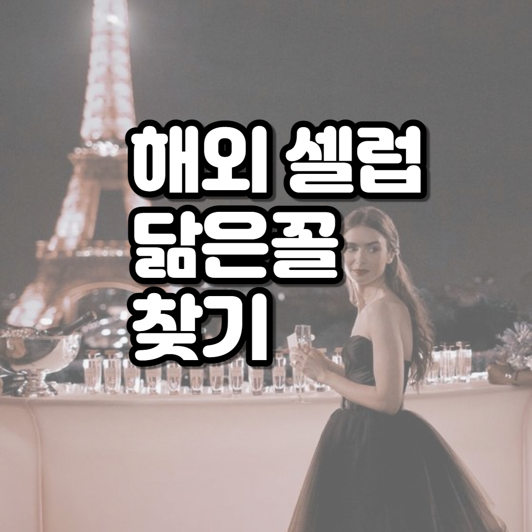  (닮은꼴 테스트)나와 닮은 해외 셀럽은 누구일까?