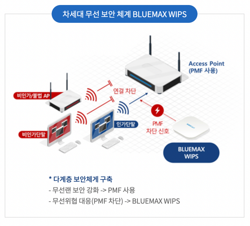 블루맥스 WIPS 개념도