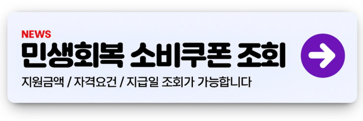 민생회복 소비쿠폰 조회 배너