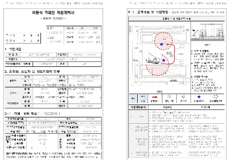  [건설공사 안전비법]_건설현장 위험 기계장비 표준 작업계획서(23년8월 배포)