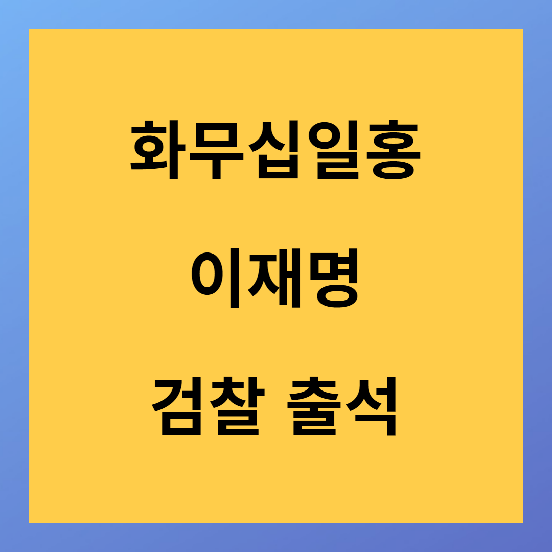 단식투쟁 이재명 대표 쌍방울 관련 검찰 출석