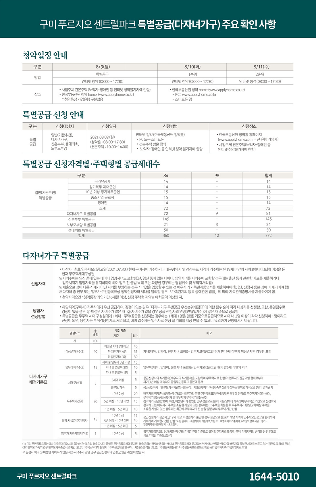 구미 푸르지오 센트럴파크