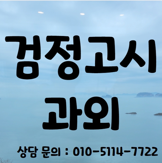  부천 검정고시과외 수학 영어 심곡동 전과목 국어과외 검정고시학원 일대일수업 중졸 고졸