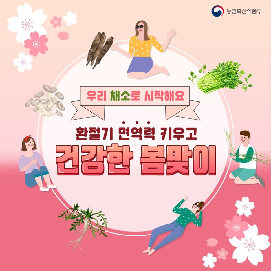  봄내음 가득한 제철 식재료로 차려보는 면역력 향상 식탁