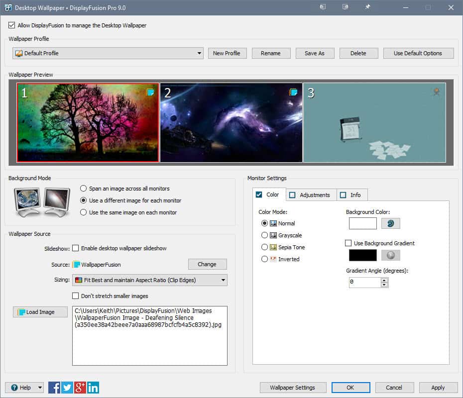 dual-monitor software for Windows