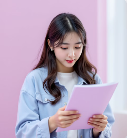 동아리 면접 질문 준비하는 학생 모습 예시