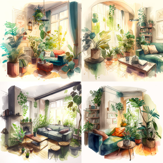 Watercolor sketch / 수채화 스케치