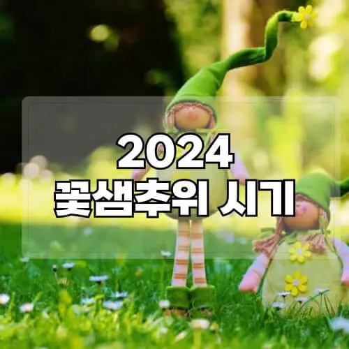 2024-꽃샘추위-시기