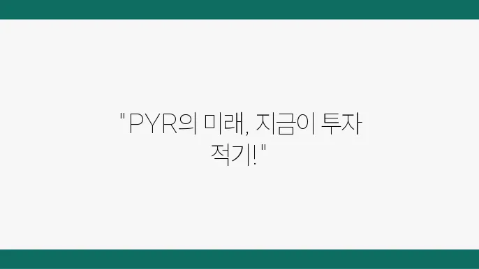 불칸포지드코인(PYR)의 이해와 전망