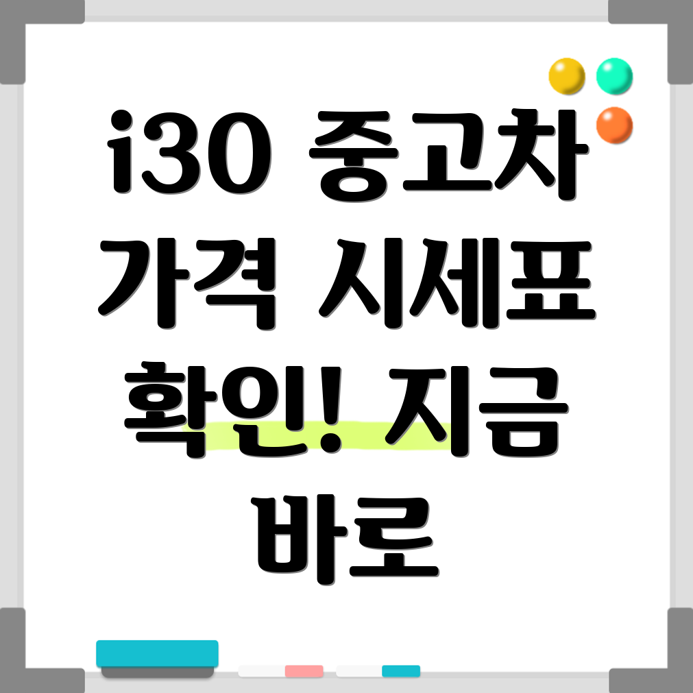 현대 i30 중고차