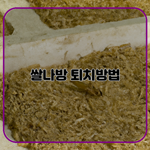 쌀나방-퇴치방법-실험