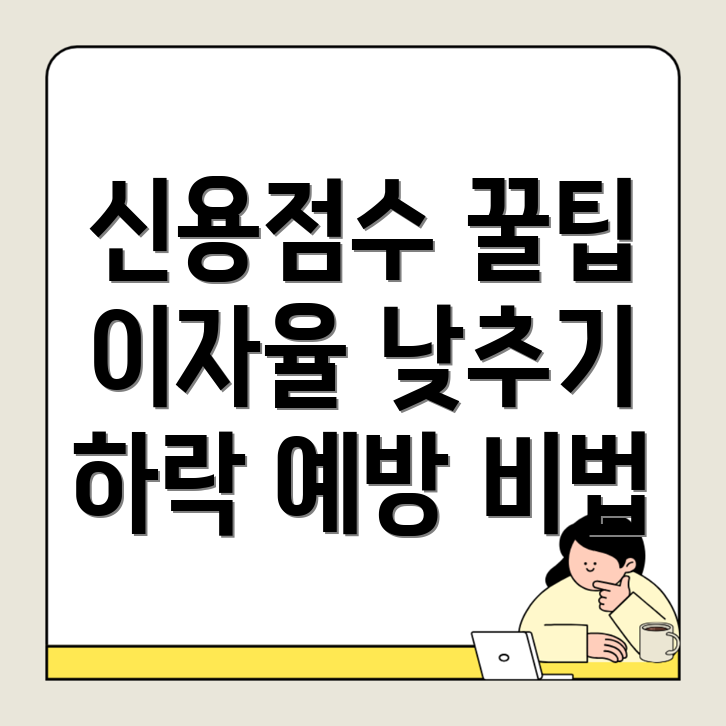 신용점수 관리