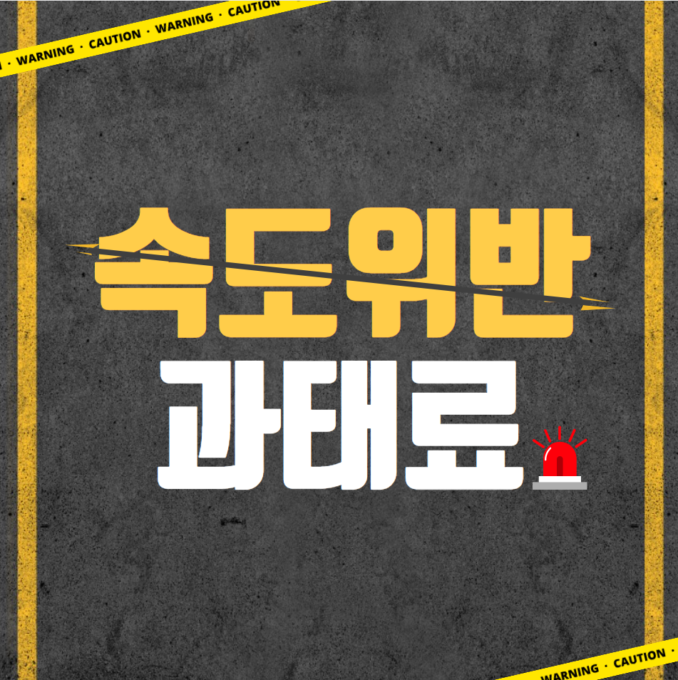  속도위반 과태료