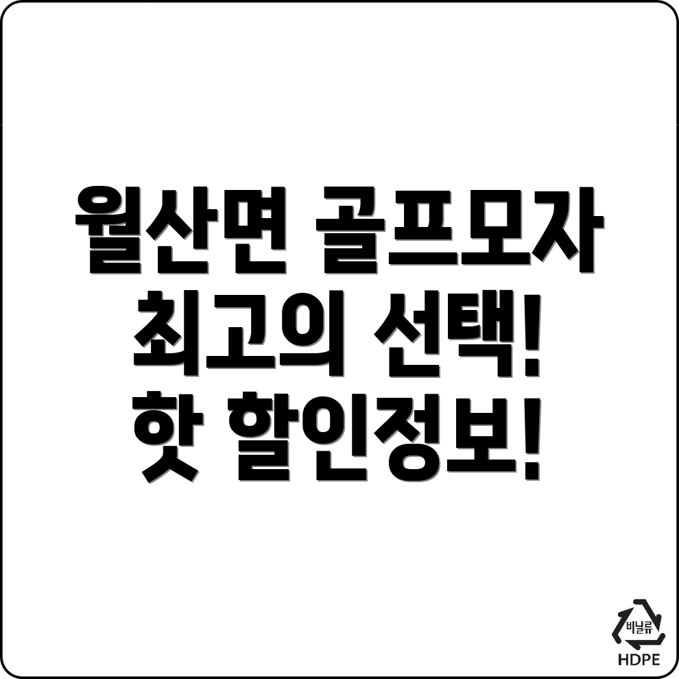 담양군 골프모자