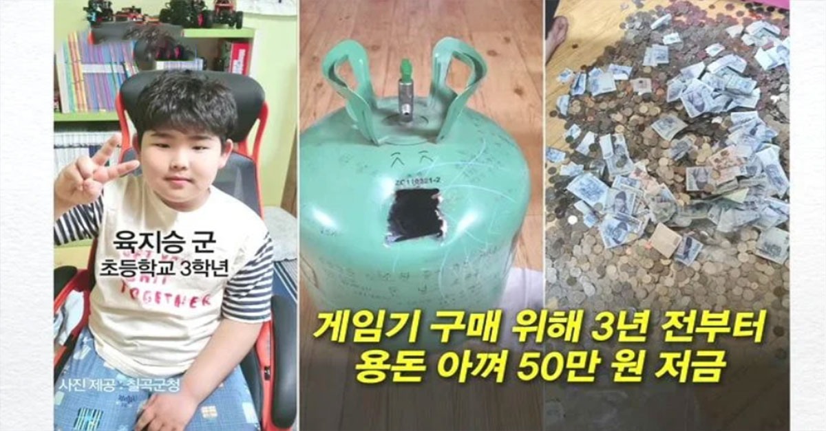  게임기 사려고 모은 용돈을 기부한 초등학생이 불러온 나비효과