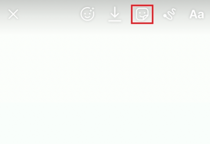 인스타그램-스토리-창에-이모티콘-표시-모양