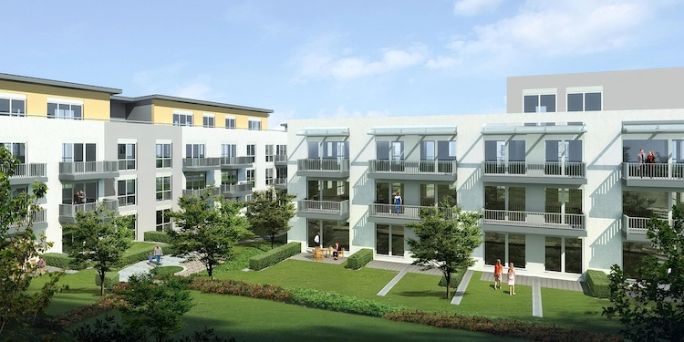 the sale of apartments