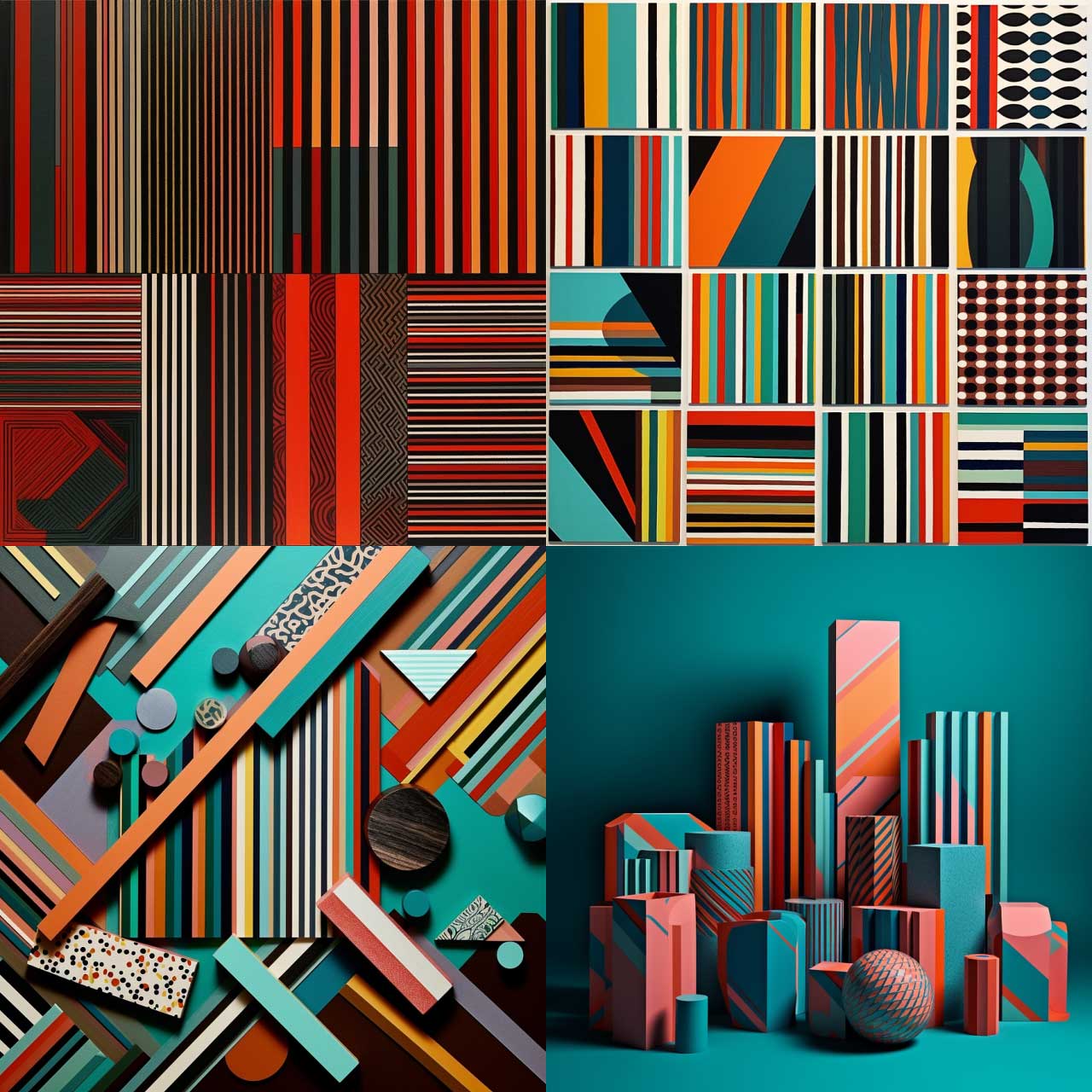 Striped Compositions