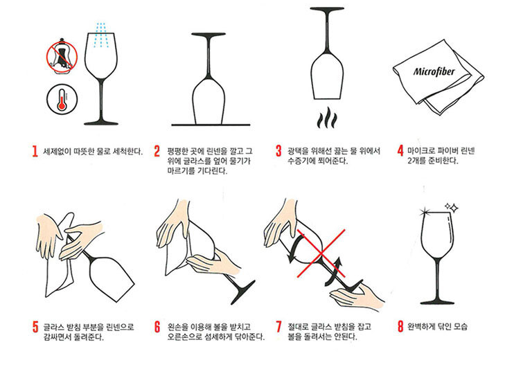와인잔-세척법