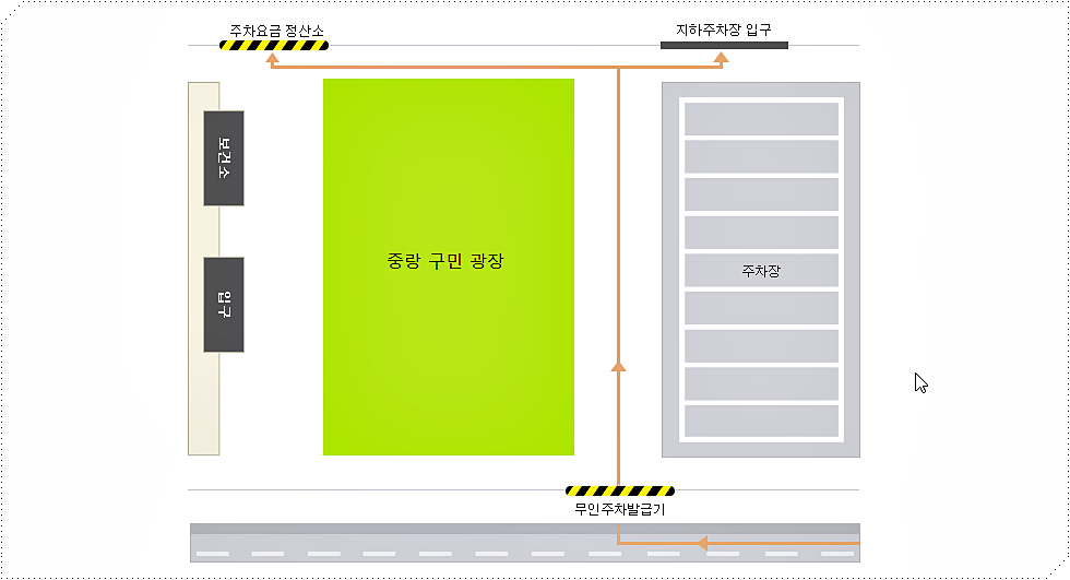 중랑구청 주차장 위치