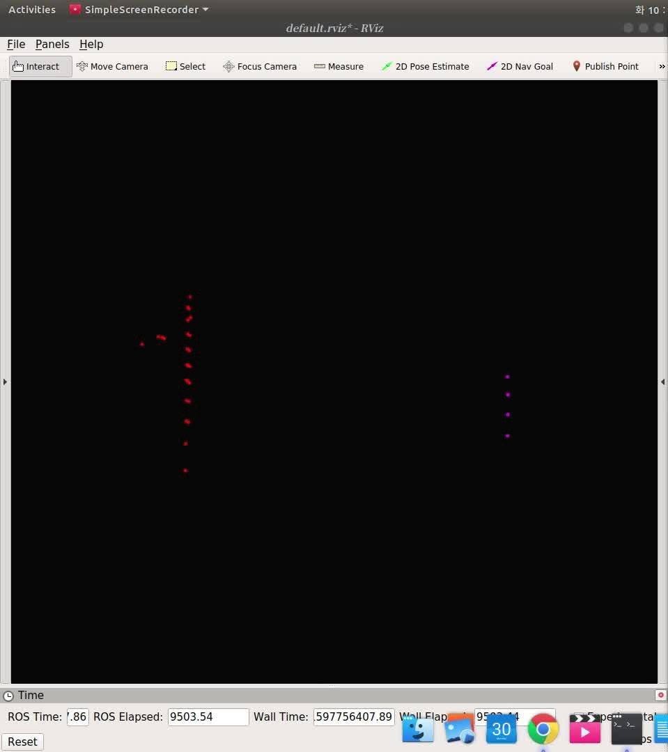  [ROS PCL] 포인트 클라우드 포인트 추출하고 군집화 하기 (차선 추출 및 Euclidean Distance Clustering)