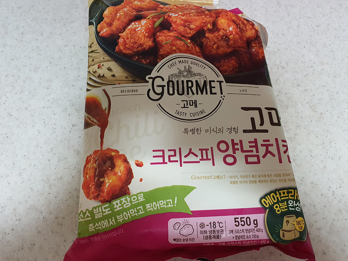  [CJ제일제당]에어프라이어 고메 크리스피 양념치킨
