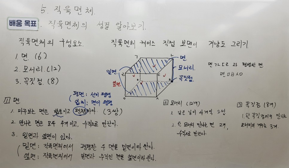 칠판정리