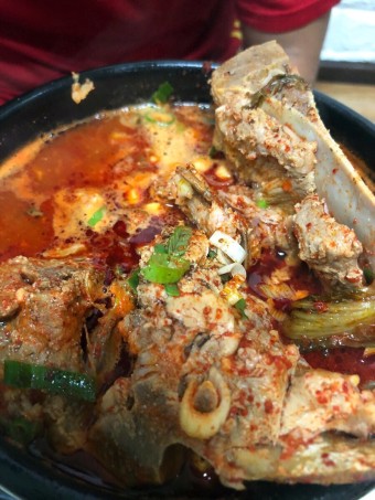 해장국 수제비
