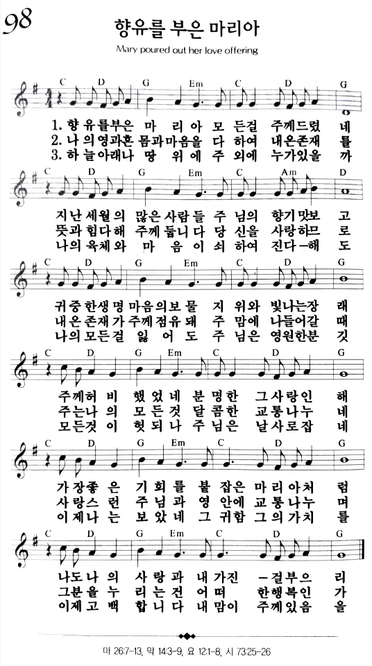 향유를 부은 마리아의 이야기_4