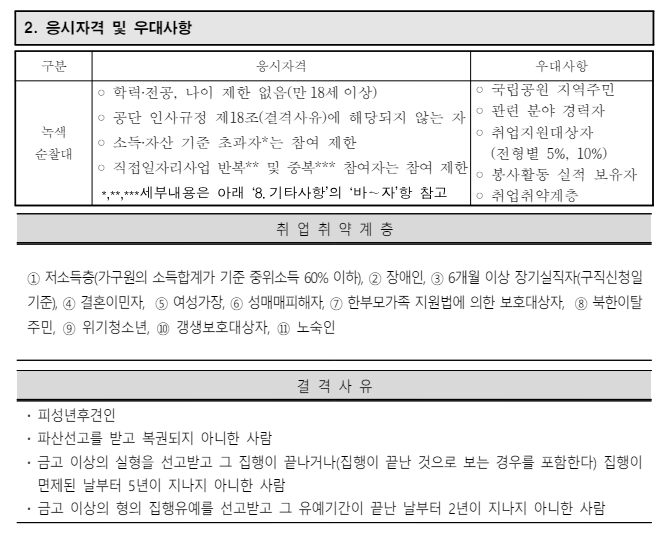 [북한산] 북한산국립공원사무소 국립공원지킴이 채용