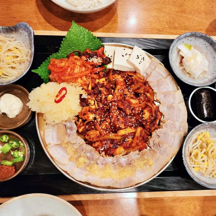 오늘 부산 해운대 눈꽃낙지 한상식당 라이브