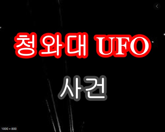  청와대 UFO 사건